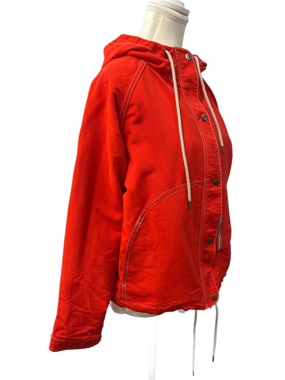 Toad & Co Forester Pass Raglan Jacket in Red Size Small - Picture 8 of 9